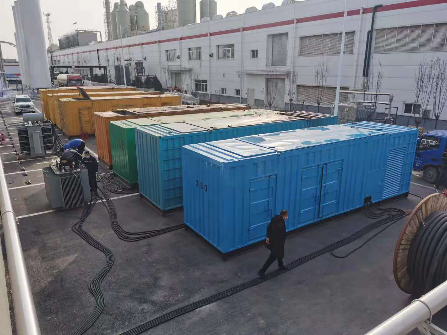 鹤岗出租发电机-柴油发电机组三相采用什么接法